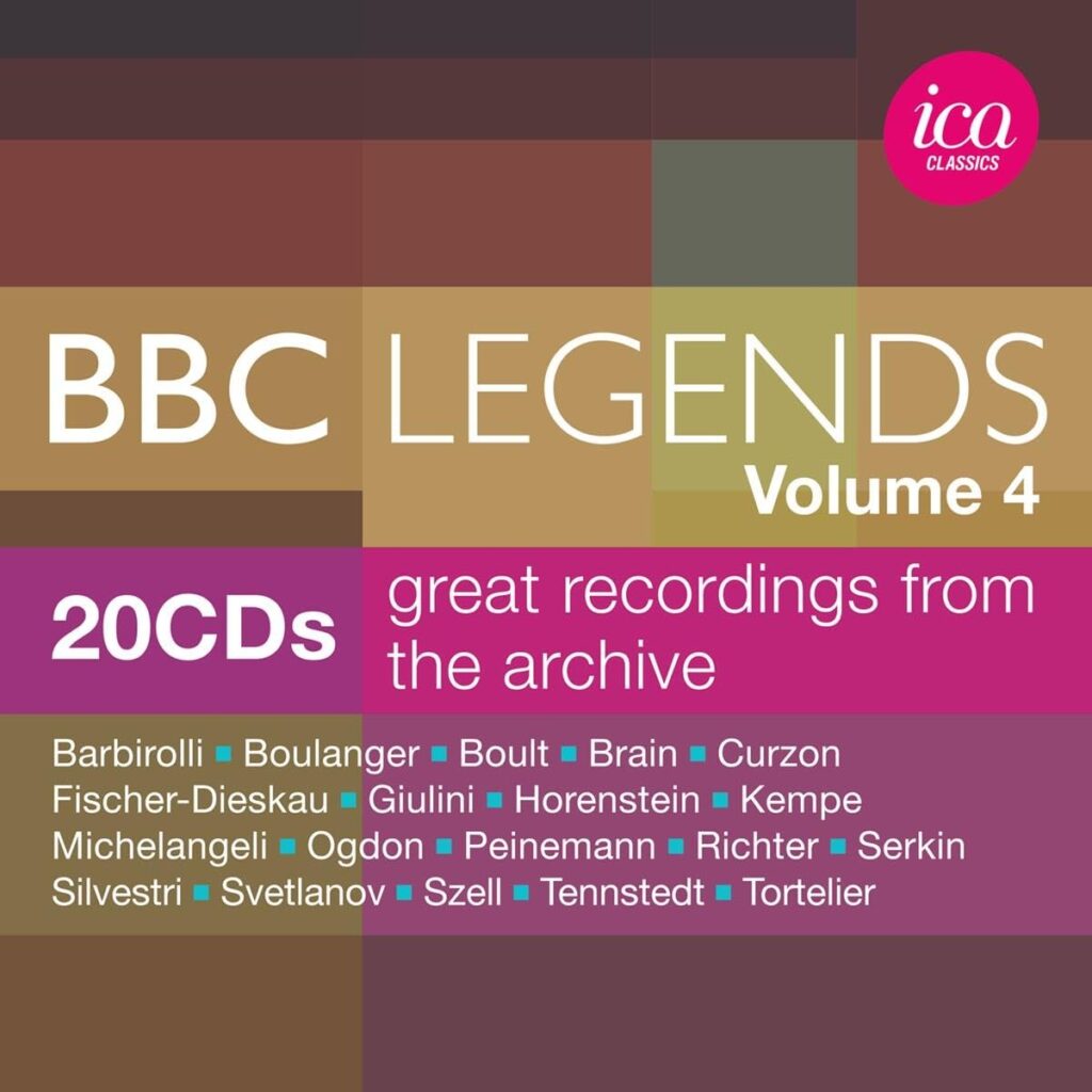 Cover for BBC Legends Volume 4 (ICA Classics)