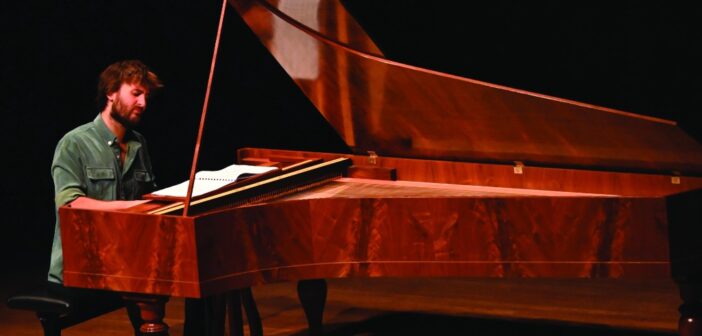 Jean Rondeau, fortepiano, Bourgie Hall, November 15, 2023 Photo: Claudine Jacques