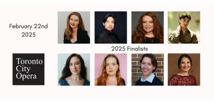 Toronto City Opera 2025 Finalist Headshots