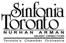 Black Sinfonia Toronto logo on white background.